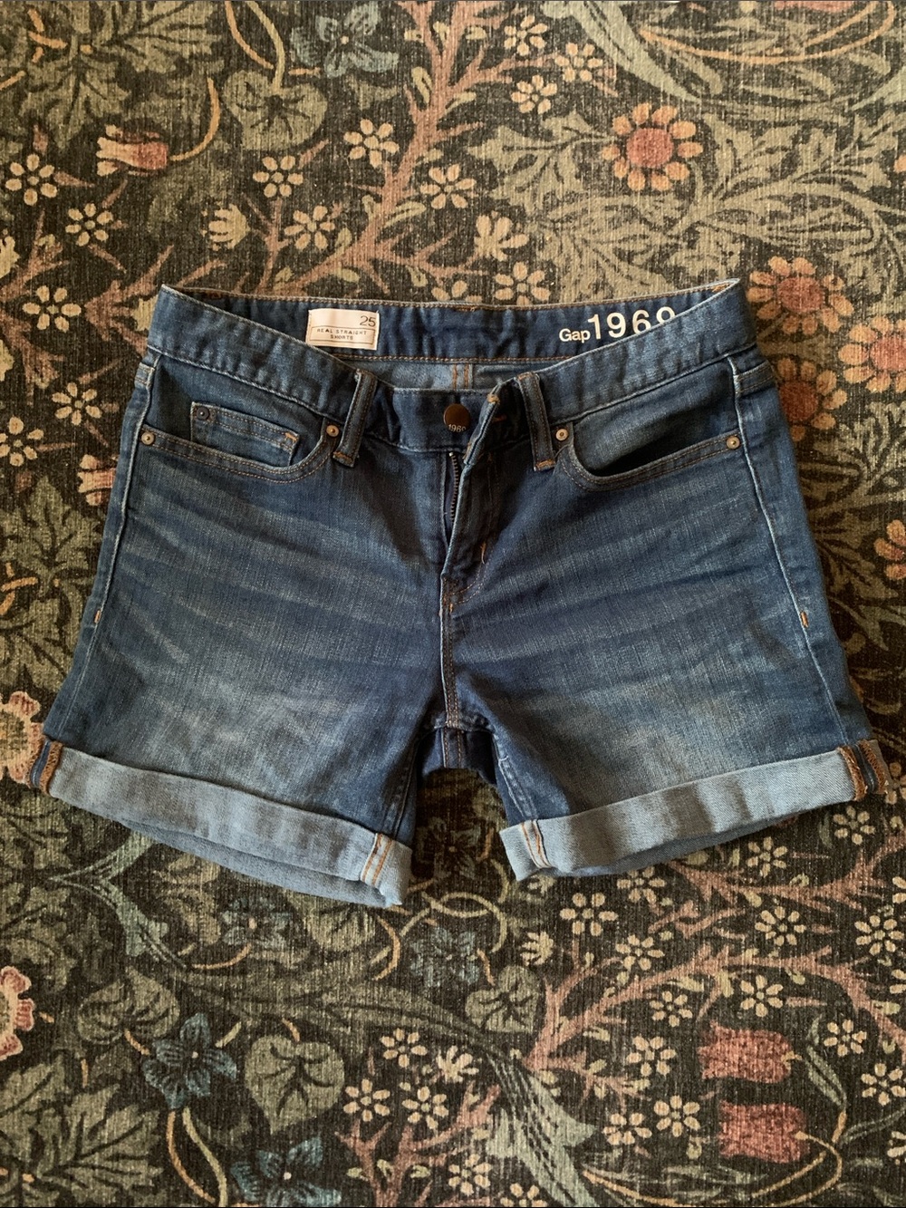 Gap Womens Real Straight Denim Jean Shorts